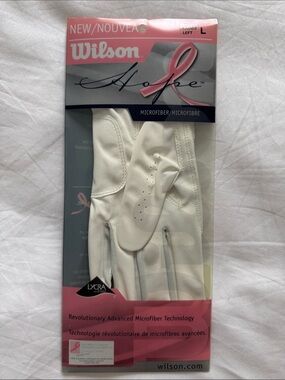 Wilson Hope Women's Left Golf Glove - White